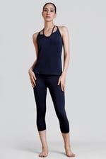 Womens Strappy Active Top