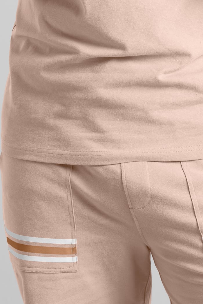 Mens Essential Hooded Tee & Shorts Set