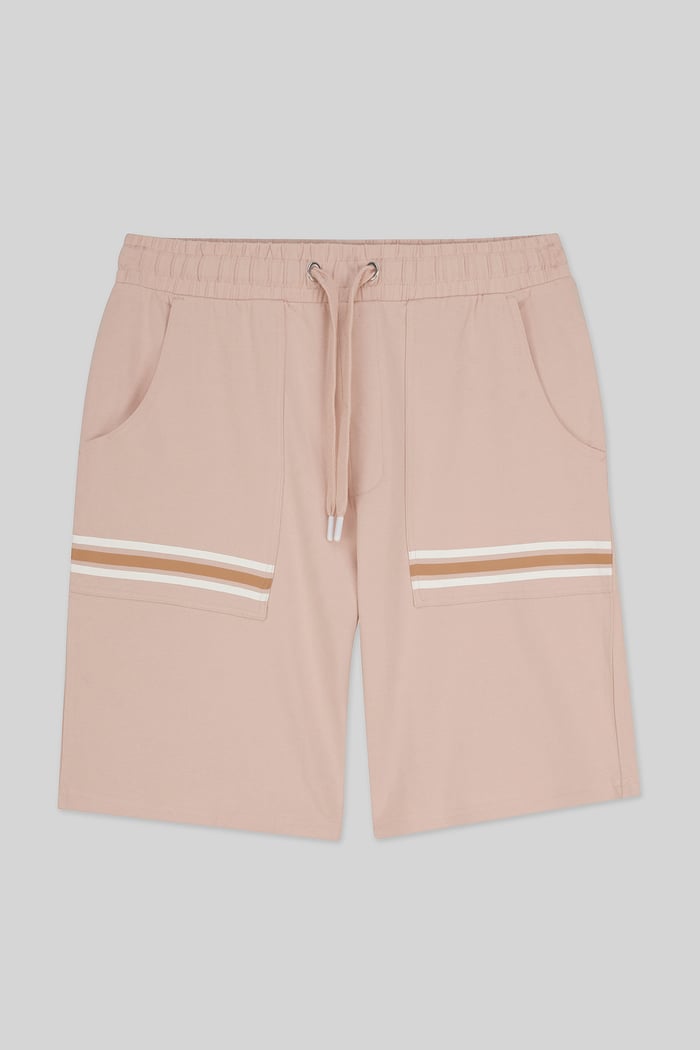 Mens Essential Hooded Tee & Shorts Set