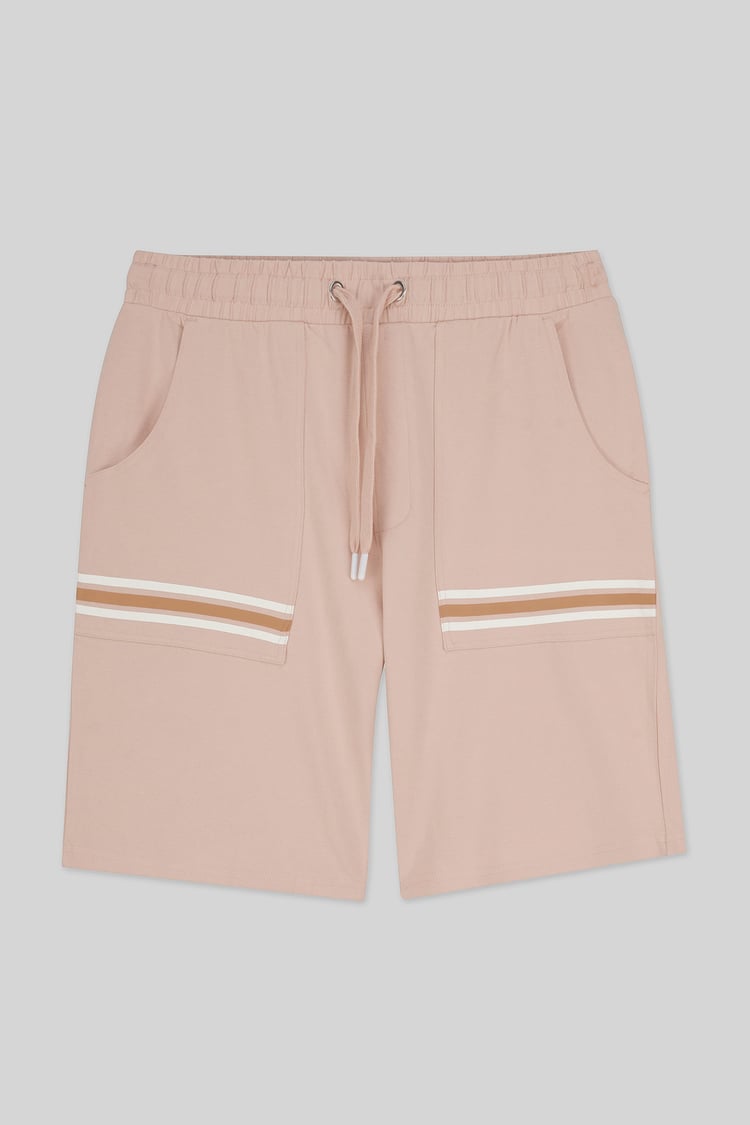 Mens Essential Hooded Tee & Shorts Set