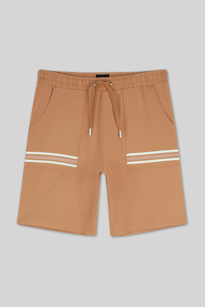 Mens Essential Hooded Tee & Shorts Set