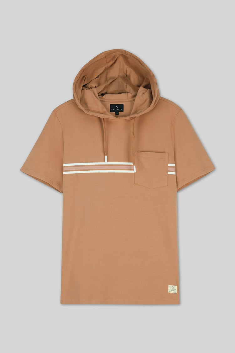 Mens Essential Hooded Tee & Shorts Set