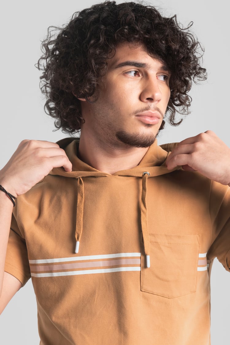 Mens Essential Hooded Tee & Shorts Set