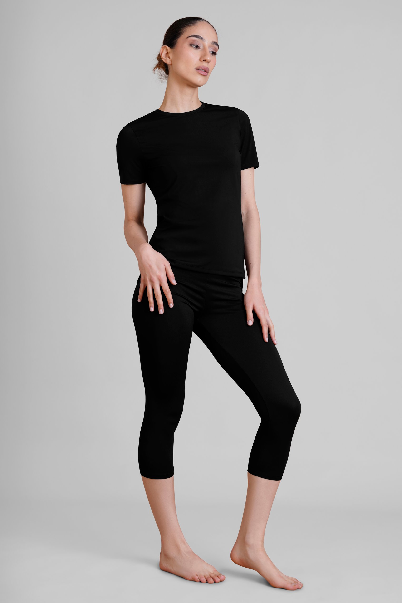 Slim Fit Moisture Wicking Active T-Shirt