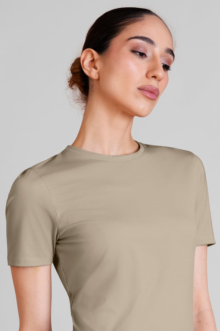 Slim Fit Moisture Wicking Active T-Shirt