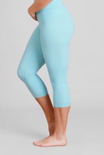 High Waisted Cropped Active Leggings