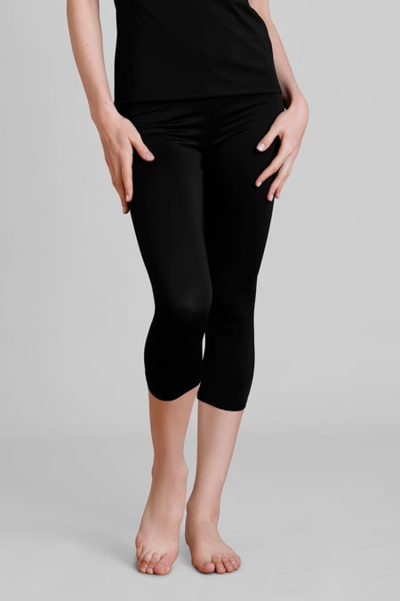 High Waisted Cropped Active Leggings