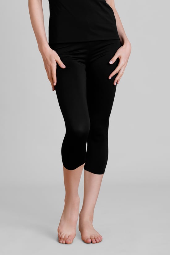 High Waisted Cropped Active Leggings