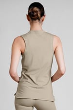 Womens High Neck  Active Vest