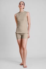 Womens High-Waist Sculpted Fit Active Shorts