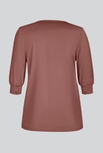 Womens V-Neck front Pleated Jersey Tops
