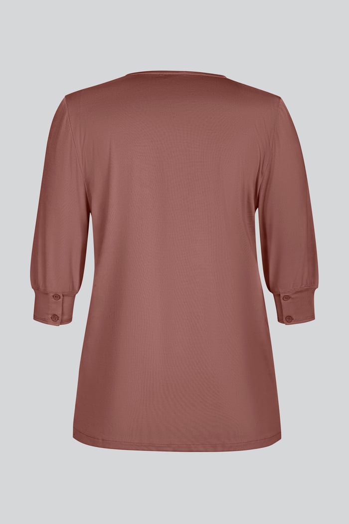 Womens V-Neck 3/4 Sleeve Tops