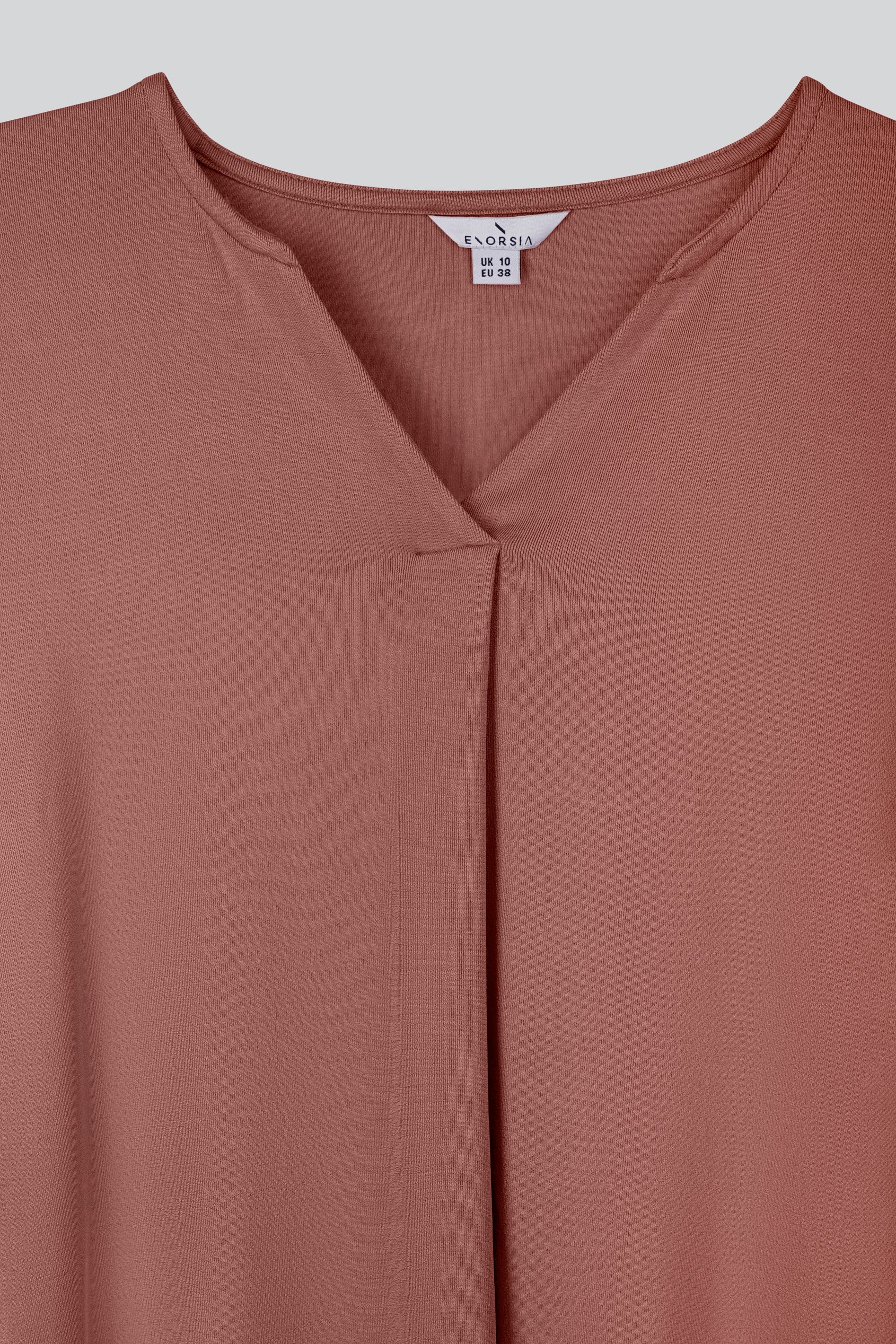 Womens V-Neck 3/4 Sleeve Tops