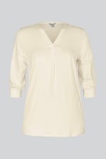 Womens V-Neck front Pleated Jersey Tops