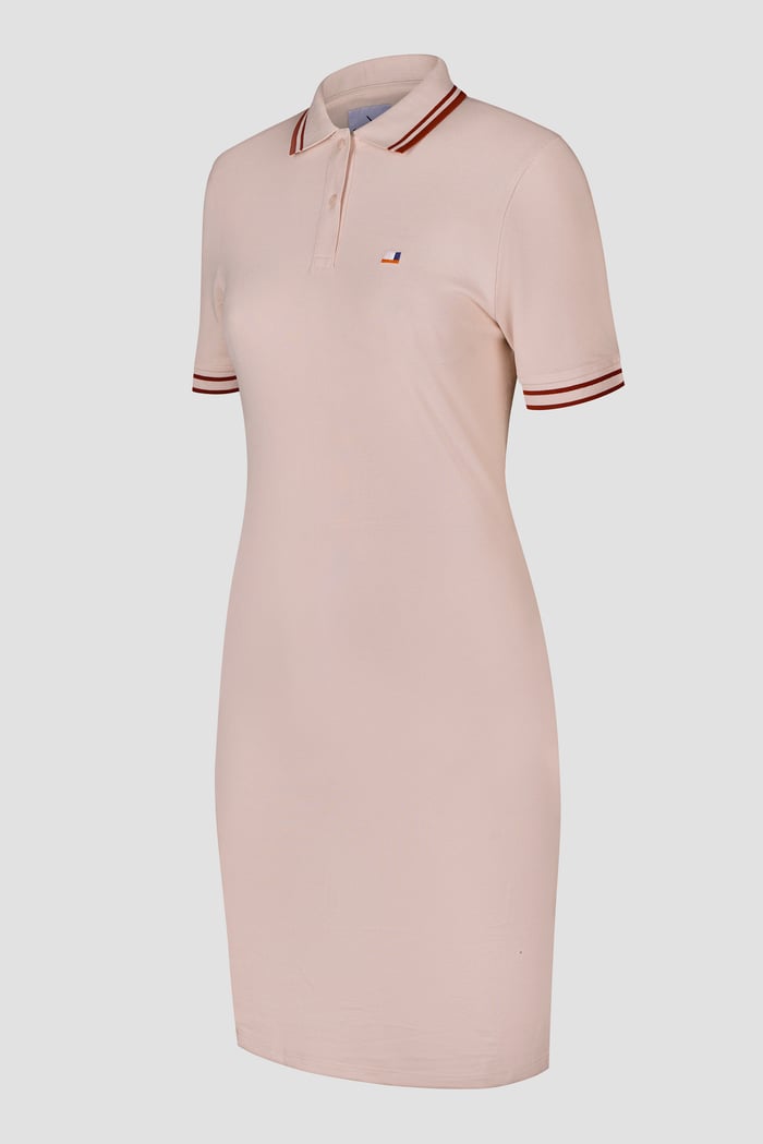 Womens Longline Polo Dress