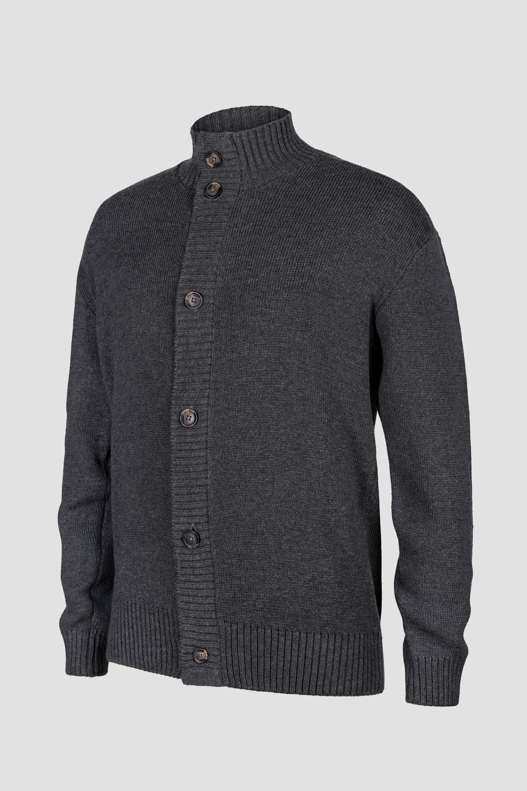 Mens Button Through Knitted Cardigan