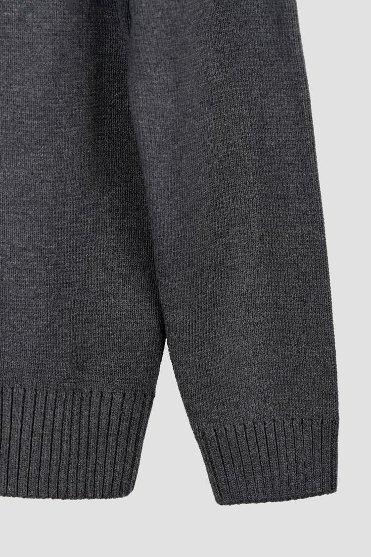 Mens Button Through Knitted Cardigan