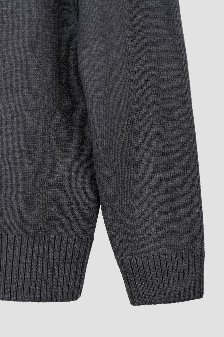 Mens Button Through Knitted Cardigan