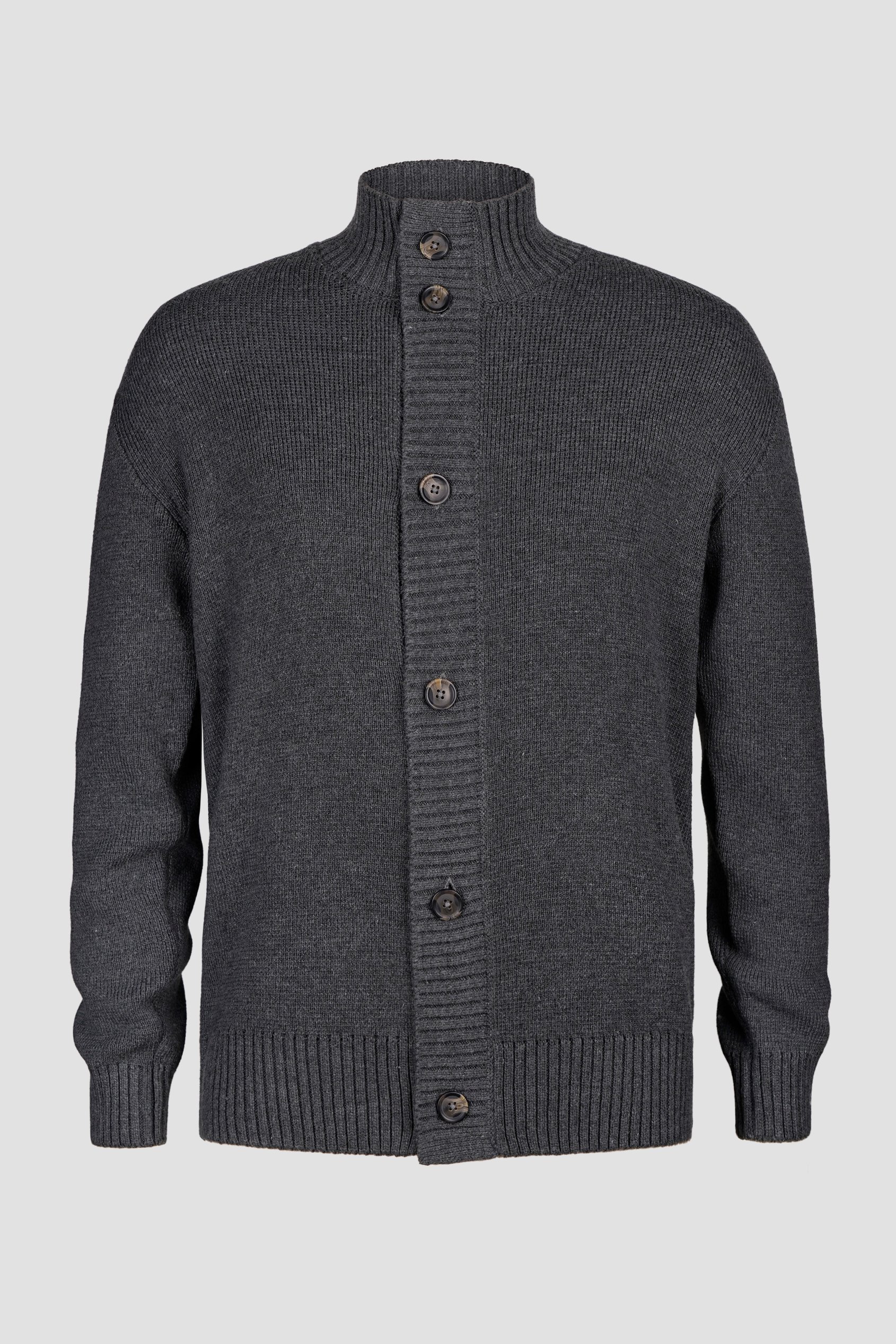 Mens Button Through Knitted Cardigan