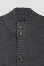 Mens Button Through Knitted Cardigan