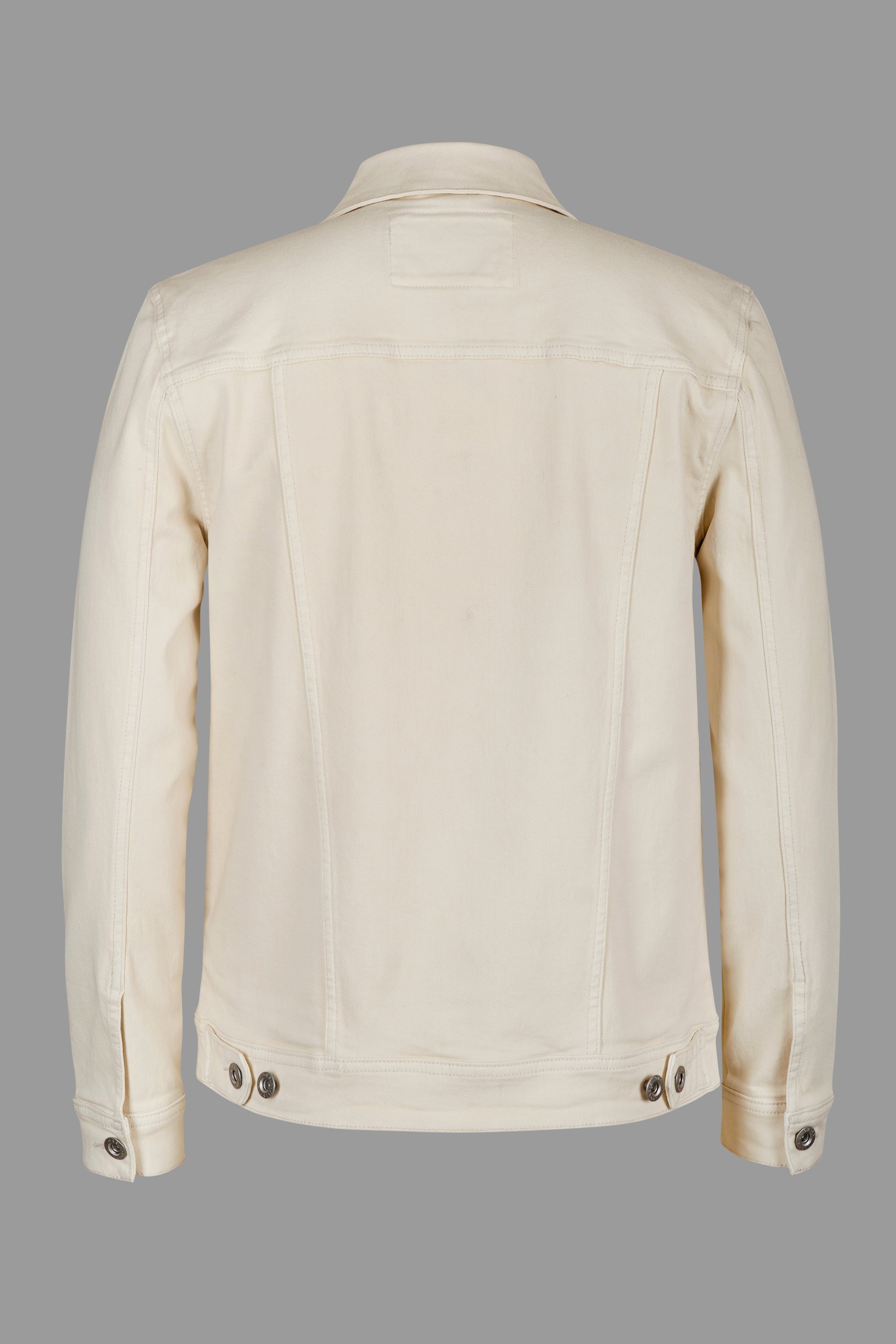 Men's Ecru White Denim Jacket
