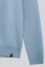 Mens Waffle Knit Crew Neck Jumper