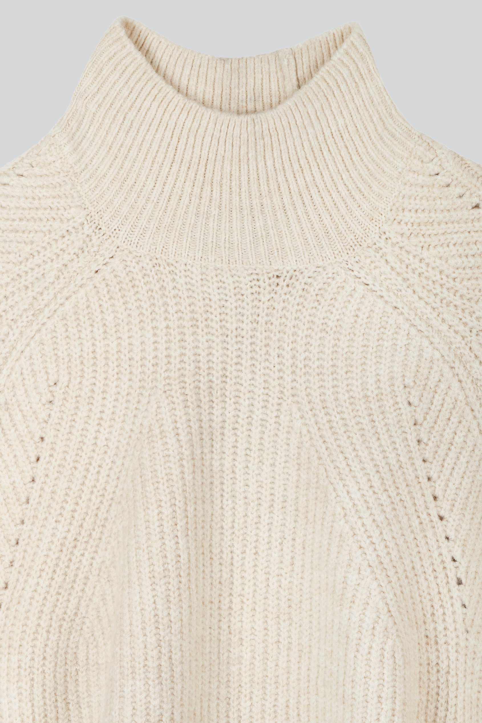 Womens Funnel Neck Jumper