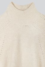 Womens Funnel Neck Jumper