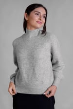 Womens Funnel Neck Jumper