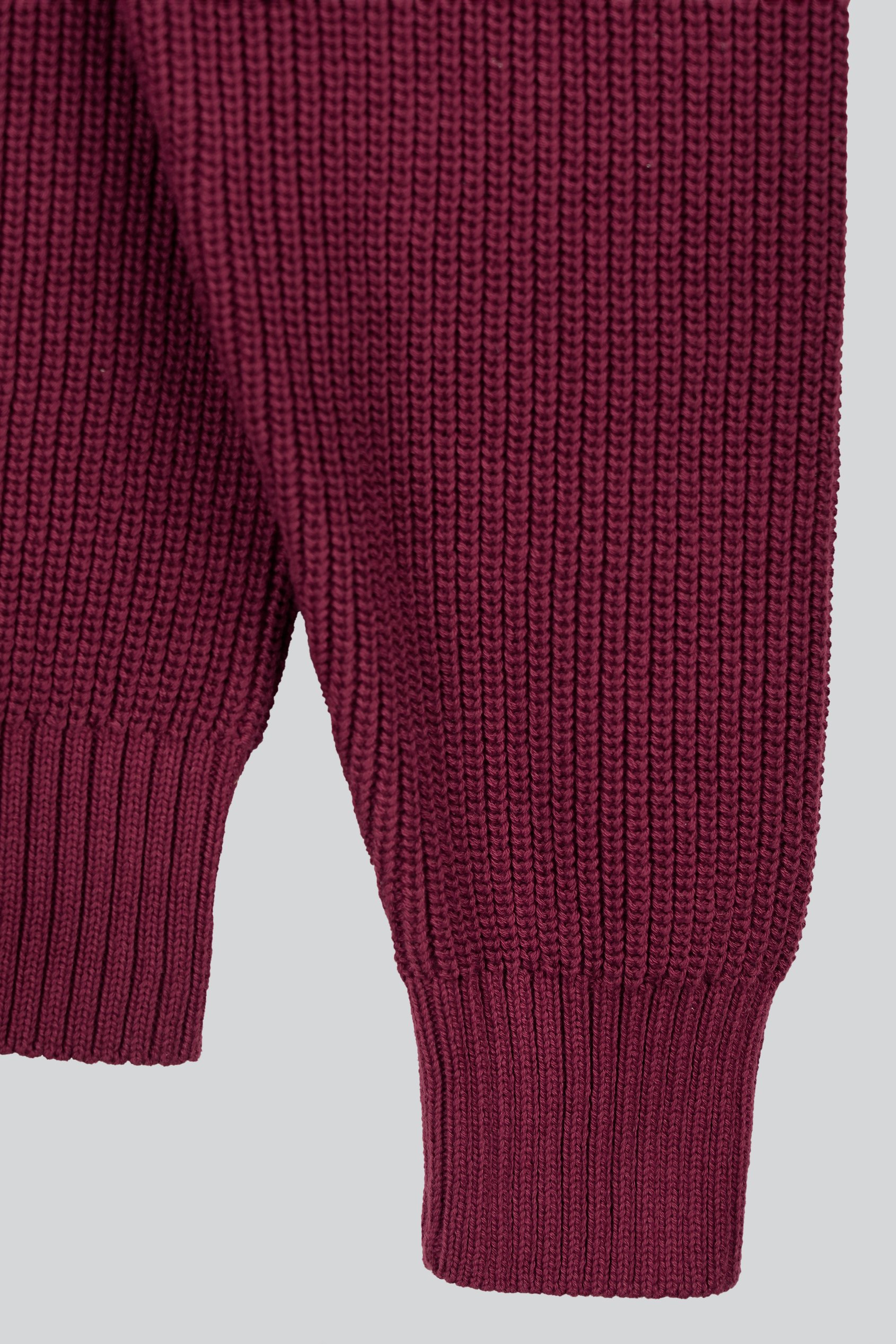 Funnel Neck Two Way Zip Up Jumper