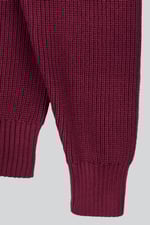 Funnel Neck Two Way Zip Up Jumper