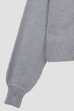 Women’s Crew Neck Knitted Cardigan