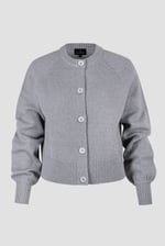 Women’s Crew Neck Knitted Cardigan