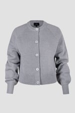 Women’s Crew Neck Knitted Cardigan