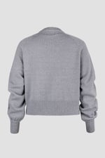 Women’s Crew Neck Knitted Cardigan