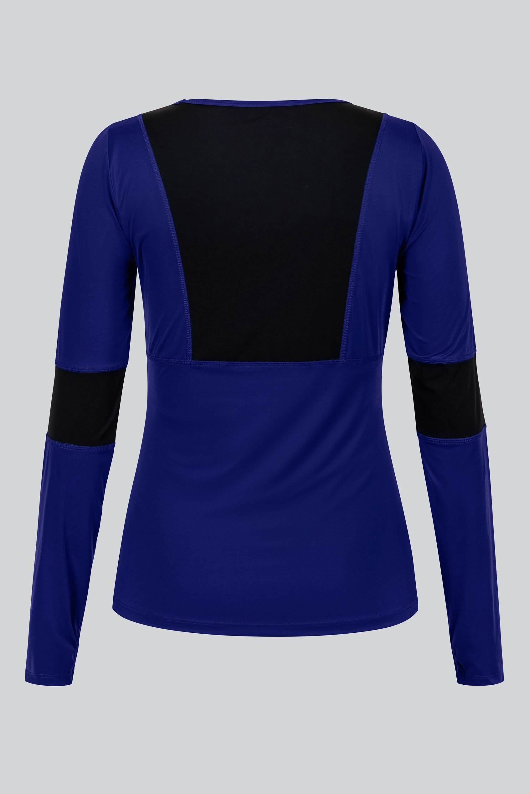 Womens Long Sleeve Colour Block Active Top