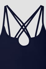 Womens Strappy Active Top