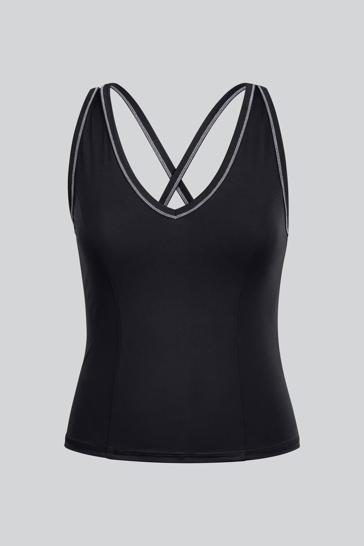 Women's Contrast Stitch  Vest Top