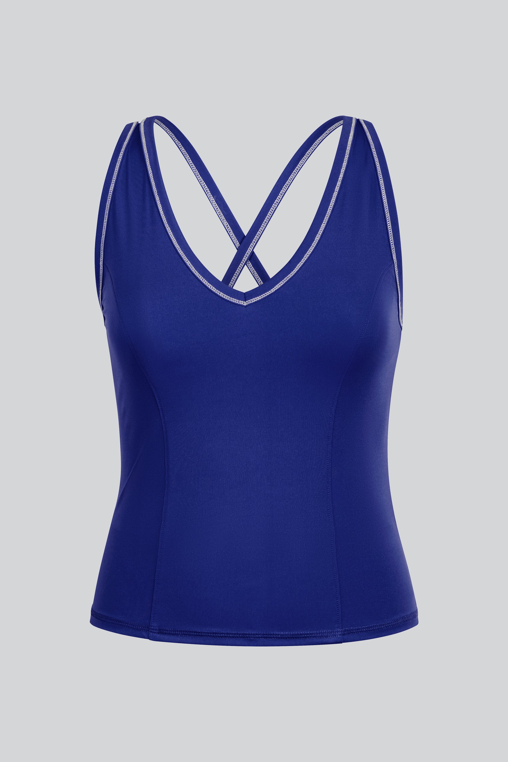 Women's Contrast Stitch  Vest Top