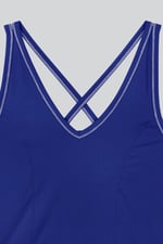 Women's Contrast Stitch  Vest Top