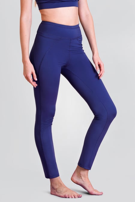 Navy High Waisted Active Leggings
