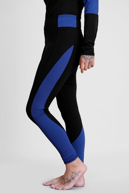 Womens Dark Charcoal Performance Training Leggings