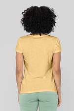 V-Neck Short Sleeve Slub T-Shirt