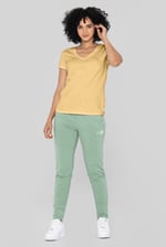 V-Neck Short Sleeve Slub T-Shirt