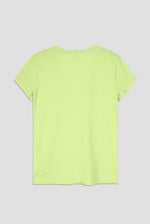 V-Neck Short Sleeve Slub T-Shirt