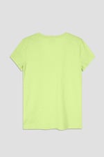 V-Neck Short Sleeve Slub T-Shirt