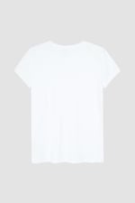 V-Neck Short Sleeve Slub T-Shirt