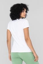V-Neck Short Sleeve Slub T-Shirt