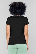 V-Neck Short Sleeve Slub T-Shirt