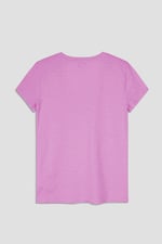 V-Neck Short Sleeve Slub T-Shirt